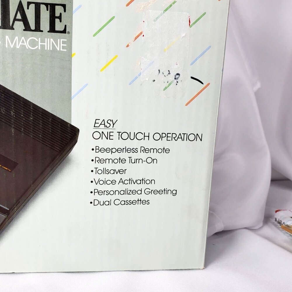 VTG 1986 Phone-Mate Telephone Answering Machine Performance Series 7000 NIB - Picture 2 of 14
